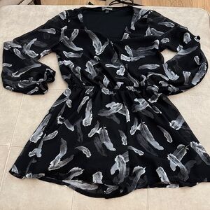 Elegant Black and White Women's Romper